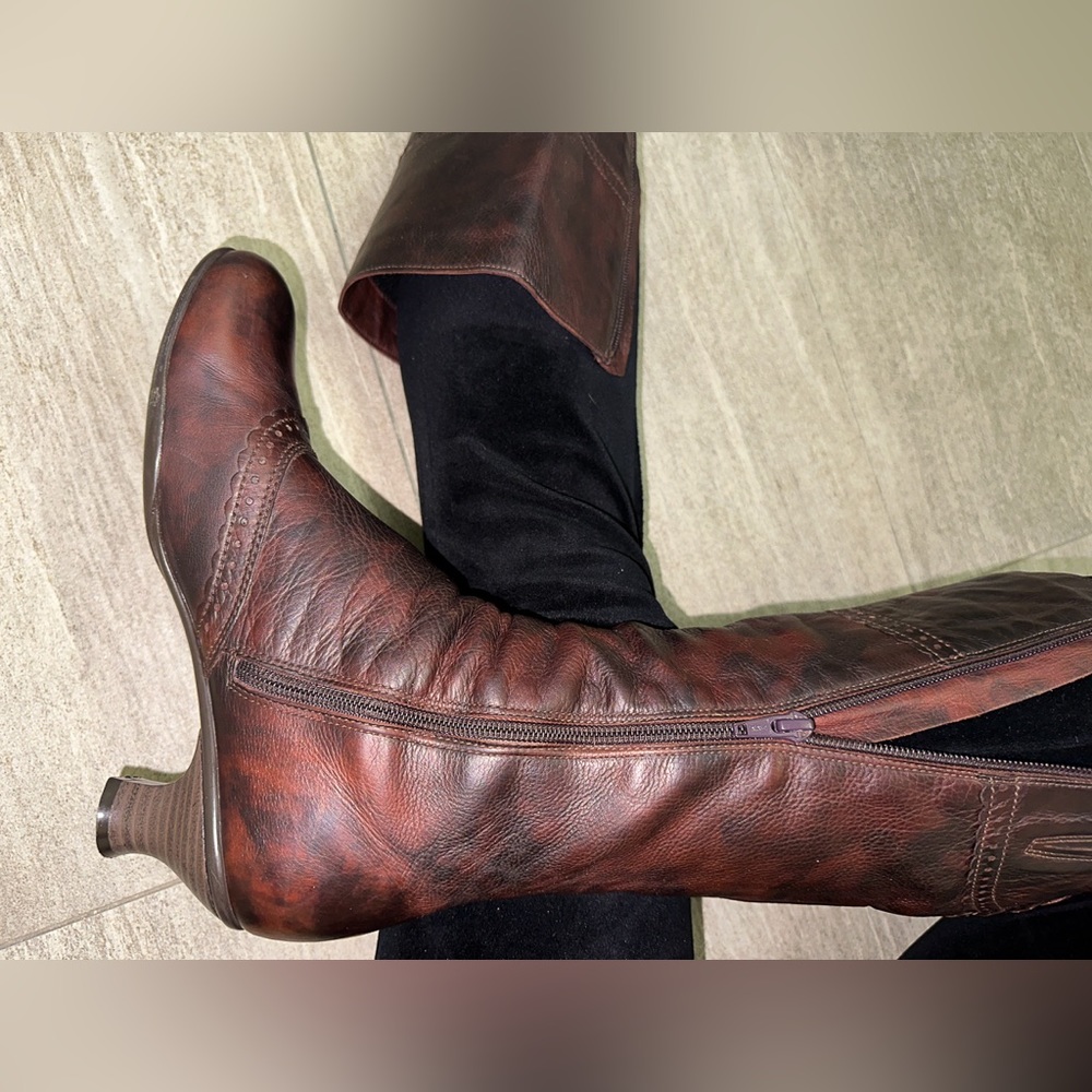 La Canadienne waterproof Italian leather boots women’s size 9M - Picture 11 of 16